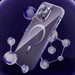 Kingxbar PQY Ice Crystal Series magnetic case for iPhone 14 MagSafe silver - Cell phone cases and covers<<<HurtelXML