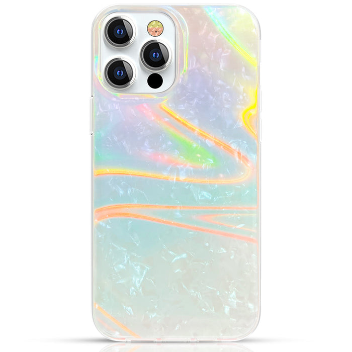 Kingxbar Shell Series luxury elegant phone case for iPhone 13 Pro pearl-blue - Cell phone cases and covers<<<HurtelXML