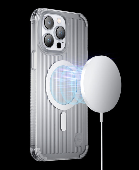 Kingxbar PQY Go Out Series magnetic case for iPhone 14 Plus MagSafe black