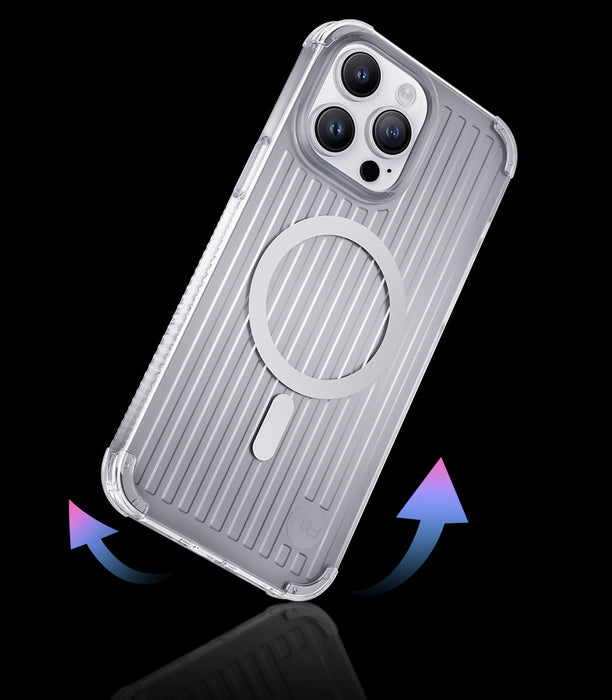 Kingxbar PQY Go Out Series magnetic case for iPhone 14 Plus MagSafe black