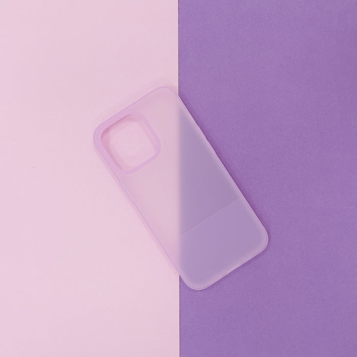 Kingxbar Plain Series case cover for iPhone 13 Pro silicone cover pink