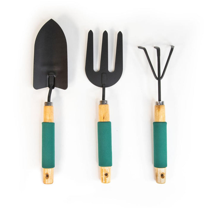 GARDEN TOOL SET 3PCS KINZO