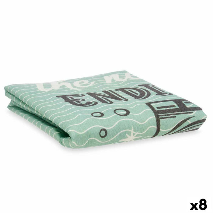 Ironing board cover Kipit Green 140 x 50 cm 24,5 x 35,3 x 5 cm Washing machine (8 Units)