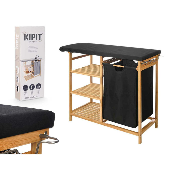 Ironing board Kipit Black Cloth Bamboo