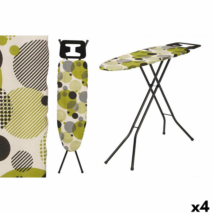 Ironing board Kipit Black Green Metal Cloth (4 Units)