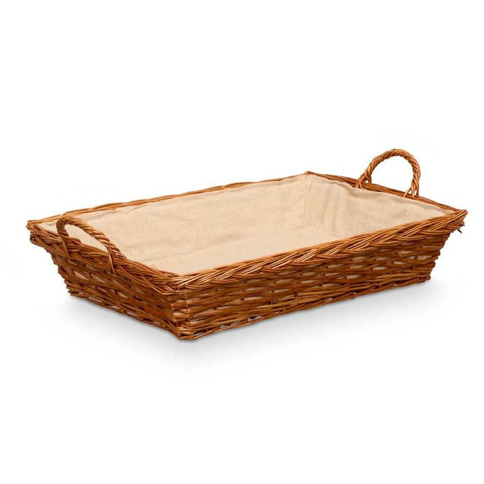 Multi-purpose basket Kipit Polyester wicker Cloth 50 % cotton 63 x 16 x 41 cm