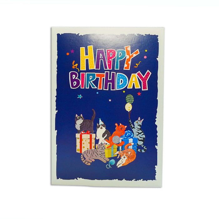 CARD CHRD CATS POP-UP "CHARD CATS" KIRIORI 10729