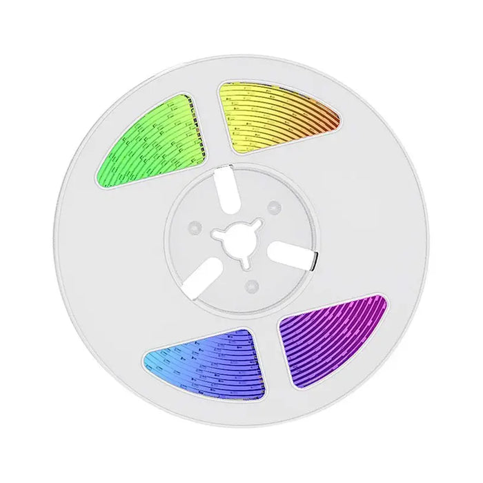 KIT SOLAR LED STRIP 1.2W RGB 900LM 5M IP67 V-TAC - LED ленти и аксесоари<<<Вътрешно осветление<<<Мебели и