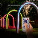 KIT SOLAR LED STRIP 1.2W RGB 900LM 5M IP67 V-TAC - LED ленти и аксесоари<<<Вътрешно осветление<<<Мебели и