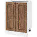 KITCHEN CABINET LOWER ROW WITH TWO DOORS AND SHELF IRIM 60X55X87 CM - Модулни кухни<<<Кухненски