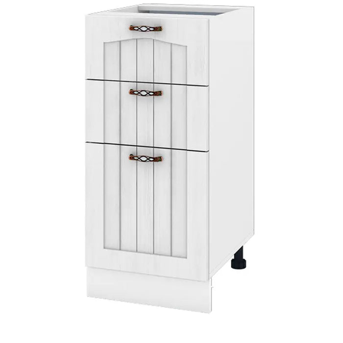KITCHEN CABINET LOWER ROW WITH TWO DRAWERS AND DOOR IRIM 40X55X87 CM. RIGHT - Модулни кухни<<<Кухненски