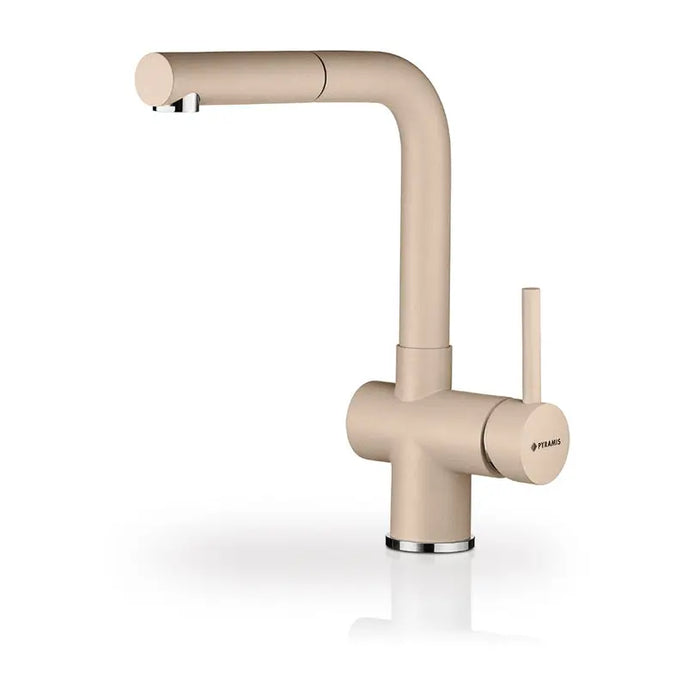 KITCHEN FAUCET WITH GRANITE COVER PYRAMIS CAPRICCIO BEIGE - Смесители за кухня<<<Кухня<<<Praktiker