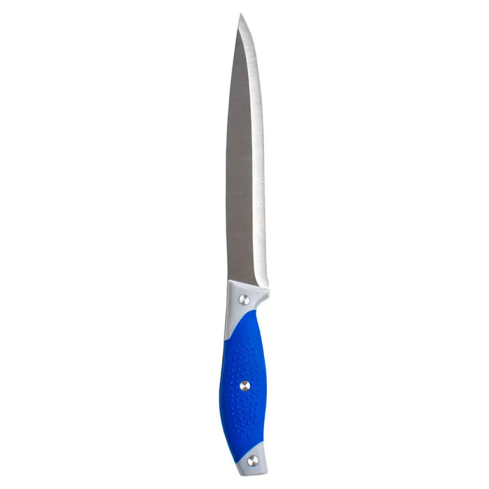 KITCHEN KNIFE WITH RUBBER HANDLE 20CM BRIO - Дъски ножове и белачки<<<Домашни потреби<<<Кухня<<<Praktiker