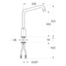 KITCHEN MIXER CHROME FAT 12914-0005 - Смесители за кухня<<<Кухня<<<Praktiker