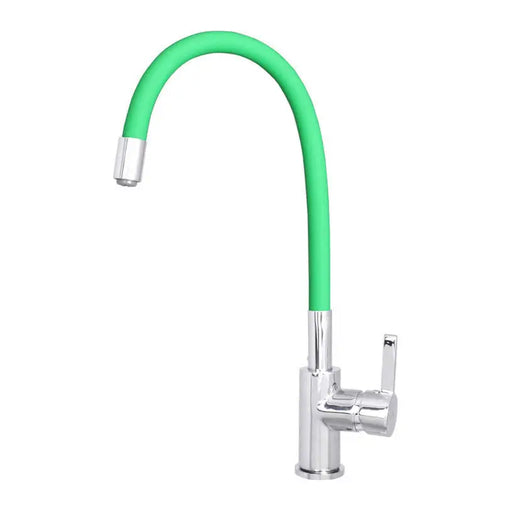 KITCHEN MIXER WITH MOVABLE ARM RUBINETA FLEXY-33 GREEN - Смесители за кухня<<<Кухня<<<Praktiker&&&Кухненски