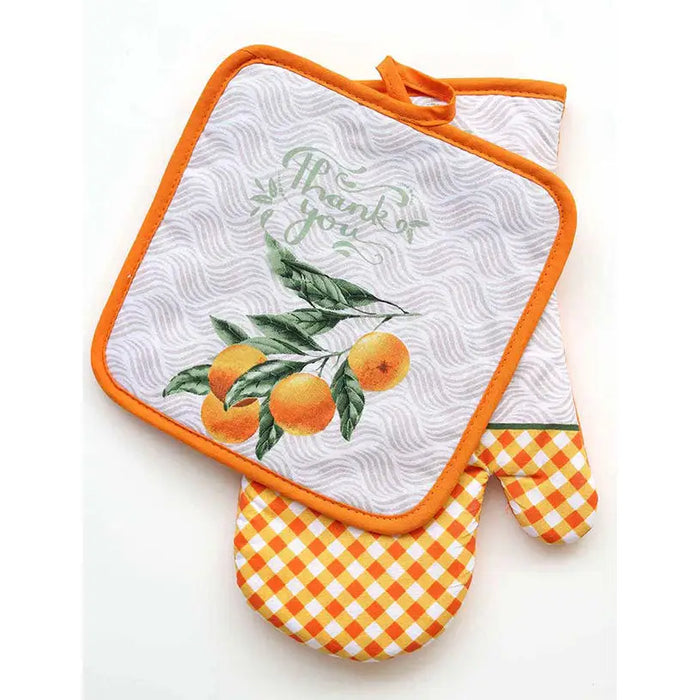 KITCHEN SET GLOVE 31 CM. AND HANDLE MIX - Аксесоари<<<Текстил за кухня<<<Мебели и интериор<<<Praktiker