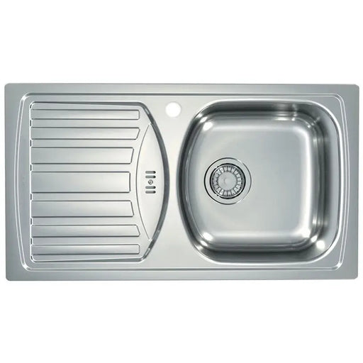 KITCHEN SINK ALVEUS BASIC 150 LEFT 78X43.5X14 CM. - Кухненски мивки<<<Кухненски мивки<<<Кухня<<<Praktiker