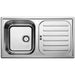 KITCHEN SINK BLANCO FLEX PRO 45S RIGHT 86X48X15.5 - Кухненски мивки<<<Кухненски мивки<<<Кухня<<<Praktiker&&&Кухненски