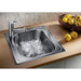 KITCHEN SINK BLANCO TIPO 45 48X50X16 CM. MATT - Кухненски мивки<<<Кухненски мивки<<<Кухня<<<Praktiker&&&Кухненски
