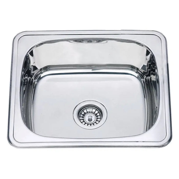 KITCHEN SINK INTER CERAMIC ICK 4842 48X42X16.5 CM. - Кухненски мивки<<<Кухненски мивки<<<Кухня<<<Praktiker&&&Кухненски