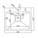 KITCHEN SINK INTER CERAMIC ICK 5032B 50X42X20 CM. BLACK - Кухненски мивки<<<Кухненски мивки<<<Кухня<<<Praktiker