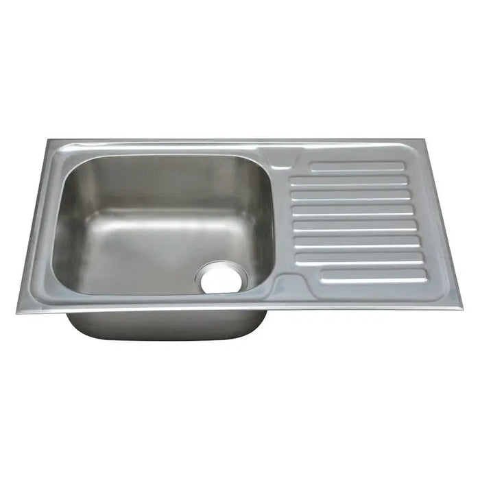 KITCHEN SINK PYRAMIS DORIAN 1B1D 86X50X20 CM. - Кухненски мивки<<<Кухненски мивки<<<Кухня<<<Praktiker&&&Кухненски