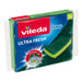 KITCHEN SPONGE 2 PCS ANTI-BAC ULTRA FRESH VILEDA - Продукти за почистване<<<Домашни потреби<<<Кухня<<<Praktiker