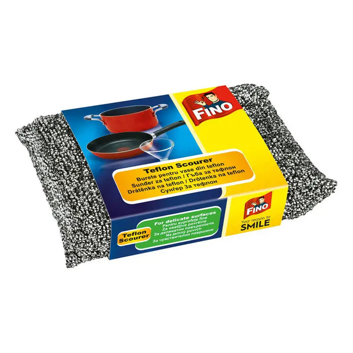 KITCHEN SPONGE FOR TEFLON 1 PCS FINO - Продукти за почистване<<<Домашни потреби<<<Кухня<<<Praktiker