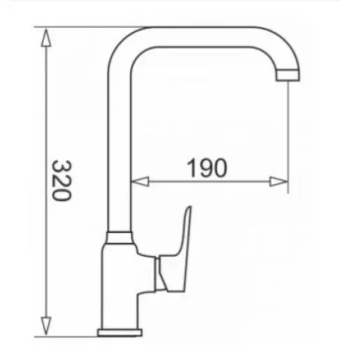 KITCHEN TAP PYRAMIS SILVIO BEIGE SAND014 - Kitchen tapsAGD-BAT<<<Home Appliance - ProductsAGD<<<ActionPL