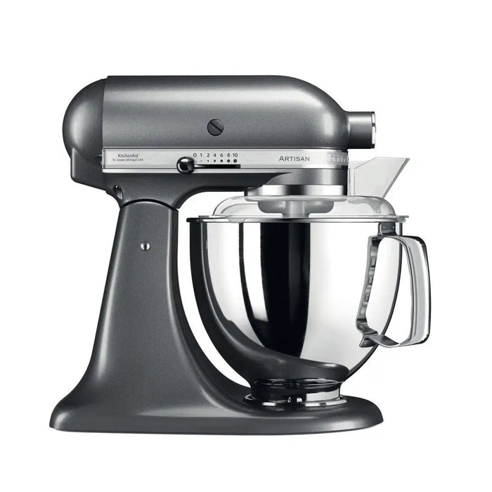 KitchenAid Artisan 5KSM175PSEMS Food Processor Medallion Silver - Кухненски роботи<<<Уреди за кухня<<<Малки
