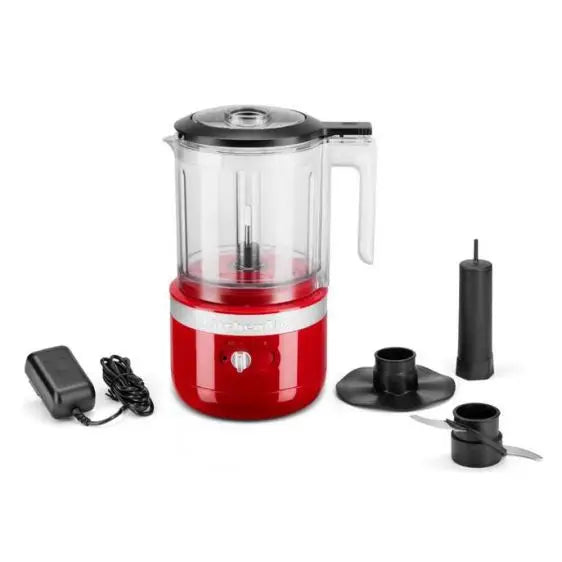 KitchenAid Cordless Chopper 5KFCB519EER - Чопъри<<<Уреди за кухня<<<Малки електроуреди<<<TechnoMix&&&Чопър<<<За
