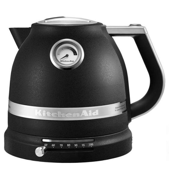Electric kettle KitchenAid Artisan 5KEK1522EBK, 1.5 l, Cast Iron Black