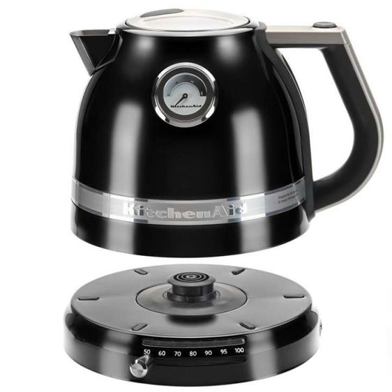 Electric kettle KitchenAid Artisan 5KEK1522EOB, 1.5 l, Onyx Black