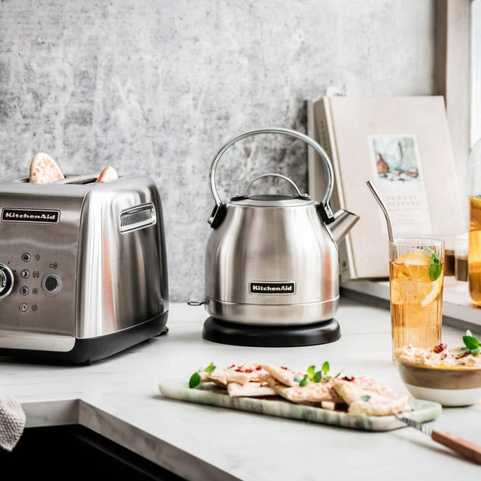 Electric kettle KITCHENAID 5KEK1222ESX GRAY, 1.25 L, 2200 W