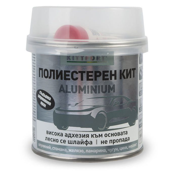 POLYESTER KIT ALUMINUM 250 G KITTFORT