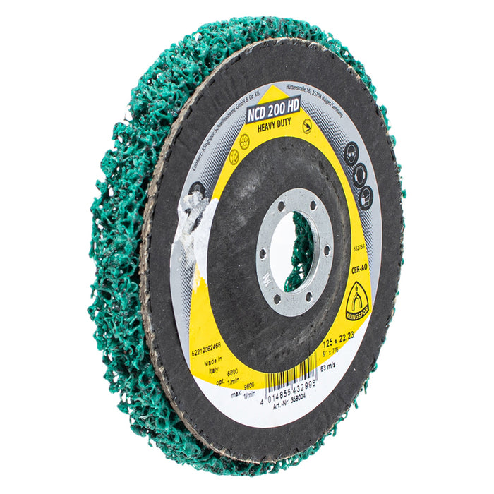 CLEANING DISC NCD 200 HEAVY DUTY KLINGSPOR 125x22.23