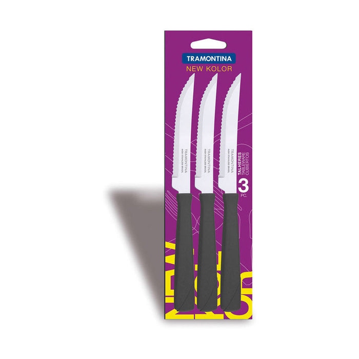 KNIFE 3PCS NEW KOLOR TRAMONTINA - Аксесоари за сервиране и прибори за хранене<<<Домашни потреби<<<Кухня<<<Praktiker