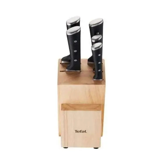 Knife set with stand TEFAL Ice Force K232S574 - Кухненски пособия<<<TEFAL домакински прибори и