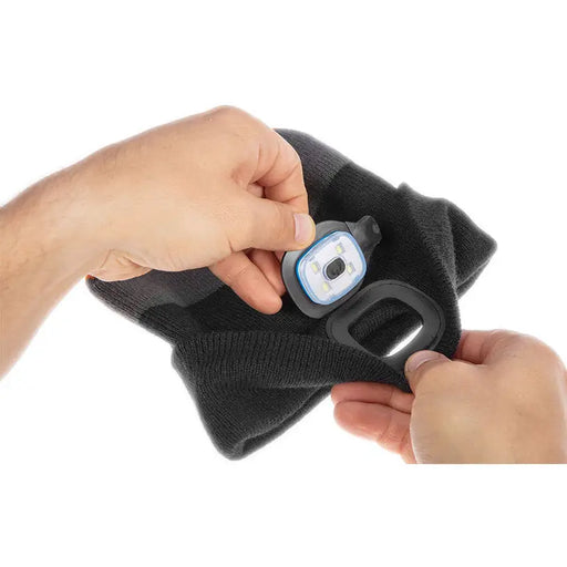 KNITTED HAT WITH LED FLASHLIGHT NEO 81-631 - Работни дрехи<<<Работно облекло<<<Инструменти и железария<<<Praktiker