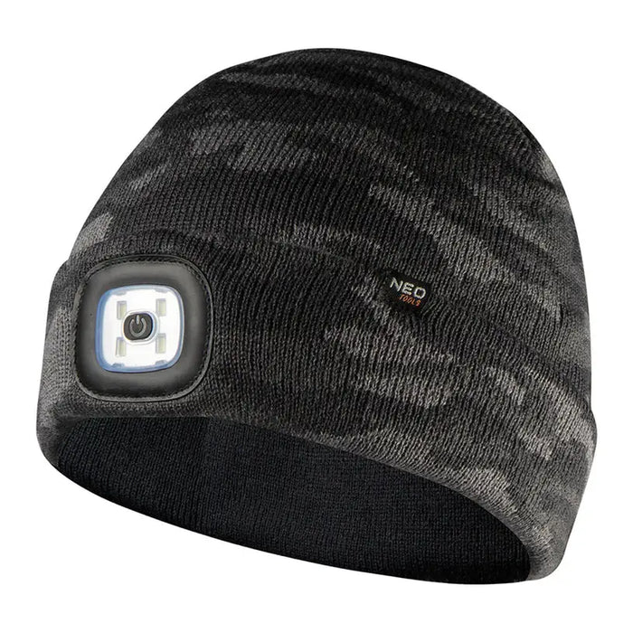KNITTED HAT WITH LED FLASHLIGHT NEO 81-632 - Работни дрехи<<<Работно облекло<<<Инструменти и железария<<<Praktiker