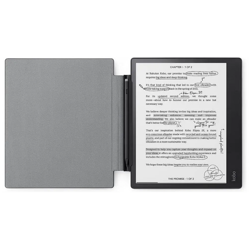 Kobo Elipsa 2E SleepCover Case Black - Accessories<<<KOBO четци за електронни книги<<<KOBO<<<PolyComp