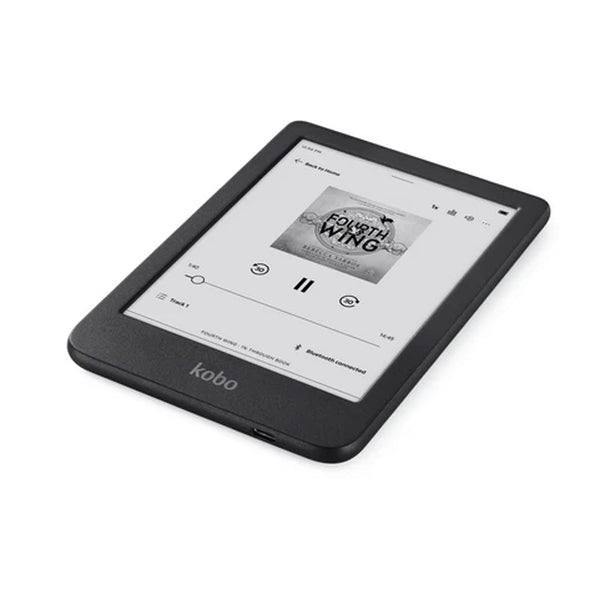Kobo Clara BW e-Book Reader, E Ink Carta 1300 touch screen 6 inch, 1448 x 1072 pixels, 16 GB, 1000 MHz/512 MB, 1 x USB C, Greutate 0.172 kg, Wireless, Comfort Light, 12 fonts 50 font styles 15 file formats supported natively Black