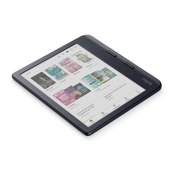 Kobo Libra Colour e-Book Reader, E Ink Kaleido touchscreen 7 inch, 1680 x 1264, 32 GB, 2 GHz, Greutate 0.215 kg, Wireless Da, Comfort Light PRO, IPX8 - up to 60 mins in 2 metres of water, 15 file formats supported natively, Black