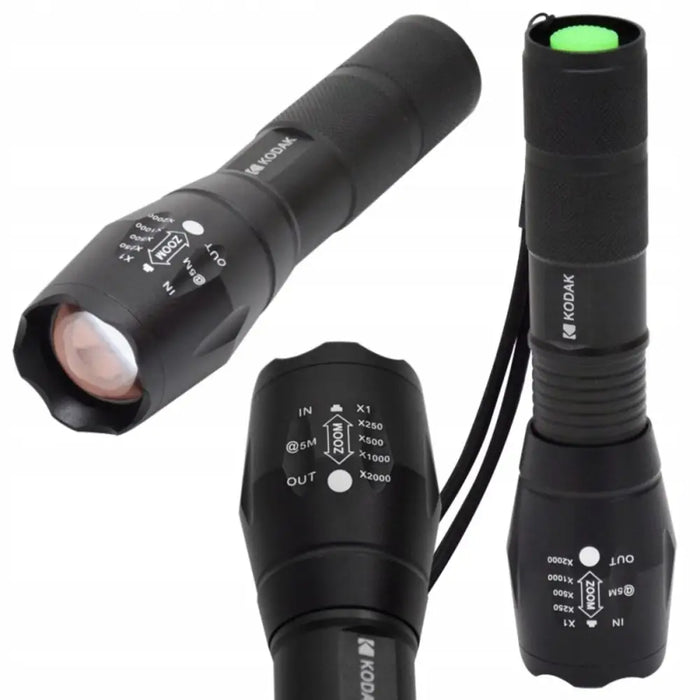 Kodak Ultra 290 Black Hand flashlight LED - FlashlightsOSW-LAT<<<LightingOSW<<<ActionPL&&&Фенери<<<Фенери работни лампи