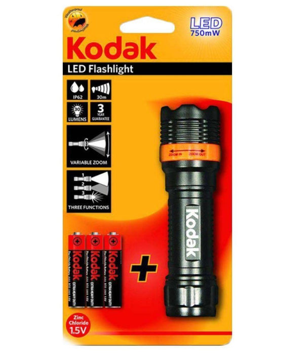 FLASHLIGHT KODAK LED VARIABLE FOCUS 750W
