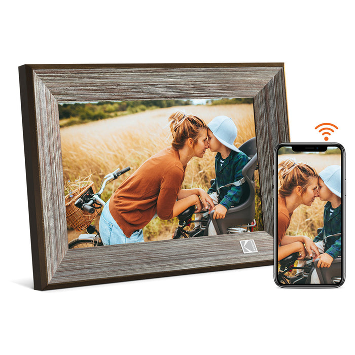 Photo frame KODAK RCF-1013W WI-FI 10.1 ", 1280 X 800, SD/SDHC/MMC CARD READER, USB