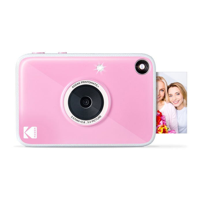 KODAK PRINTOMATIC + PINK instant camera