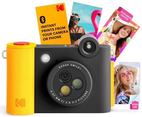 KODAK SMILE + BLACK instant camera