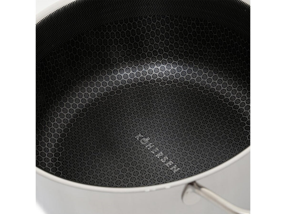 Kohersen Black Cube 24 cm pot with lid