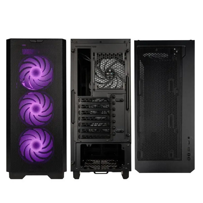 Kolink Unity Solar ARGB Mesh Midi Tower Black - Кутии за компютри<<<Компютърни компоненти<<<ValiAPI